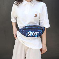 Factory Personalized Camo Sports Waist Bag Custom Large Capacity Running Fanny Pack Belt Bag Waterproof