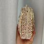 New Arrival Thread Diamond Evening Bags Metal Luxury Handmade Full Crystal Dinner Bags Rhinestone Clutches for women