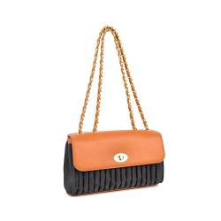 2021 Hot Selling  Light Brown color Shoulder Handbag Ruched Design Hand Bags for ladies
