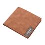 OEM009 New Men Retro PU leather Short Men Wallet Waterproof Slim Simple Male Wallet For Men Purse Business ID Credit Card Holder