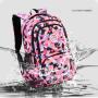 Wholesale Price Large Capacity Schoolbags Manufacturer Supply Geometric Printed Kids School Backpack Primary Junior Bookbag