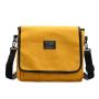 Ins Black Canvas Bag Gelory Winter New Trendy Fashion Messenger Bag Retro Student Shoulder Bag