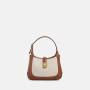 Warehouse Customized High Quality Pu Leather And Canvas Handbag  Luxury Vintage Crossbody Bag For Ladies