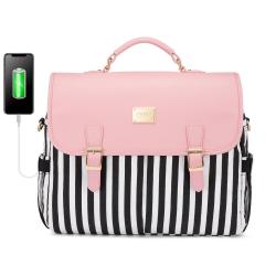 Lovevook 15.6 inch laptop handbags messenger bags crossbody ladies office hand bag shoulder satchel bags for women