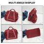 Custom Large Capacity Fashion Lightweight Outdoor Portable Crossbody Carry on Tote Gym Exercise Traveling Sport Bag