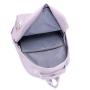 China factory hotsale low moq waterproof pink girl lady school backpack book bag leisure bag