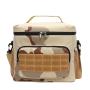 Outdoor Picnic Durable Large Capacity Waterproof Camouflage Design Insulated Thermal Cooler Lunch Bag
