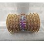 Popular Elegant Shiny Crossbody Crystal Bag Handmade Rhinestone Bag Bridal Purse Gold Luxury Evening Bags Clutches For Women