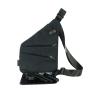 Metal Lock Hide Smelly Black Shoulder Crossbody Fanny Pack Custom Odor Proof Chest Fanny Pack For Man