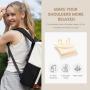 LOVEVOOK Stylish Waterproof Convertible backpack Teacher Nurse work tote travel Bag 2 pcs 15.6 in laptop backpack set for women