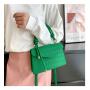 New Fashion  Handbag   Indentation Fashion Lady Bag Hand Held Woman Fashion  Bag Women's One-shoulder Crossbody Bag