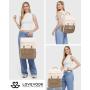 LOVEVOOK New Style Designer Vintage Travel Fashion TSA-friendly Backpack Teacher Nurse Bag Work College Laptop Backpack Women