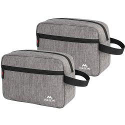 Gelory Men Travel Toiletry Bag Portable Toiletry Organizer Waterproof Nylon Toiletries Bag