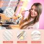 Multifunctional Storage Waterproof Portable Pu Leather Makeup Organizer Bag With Dividers And Handle