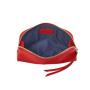 Women Toiletry Bag Pu Leather shell shape Custom logo leather travel toiletry bag