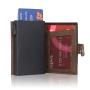 Metal Rfid Blocking Wallet Credit Card Holder Rfid Blocking Leather Aluminum Wallet