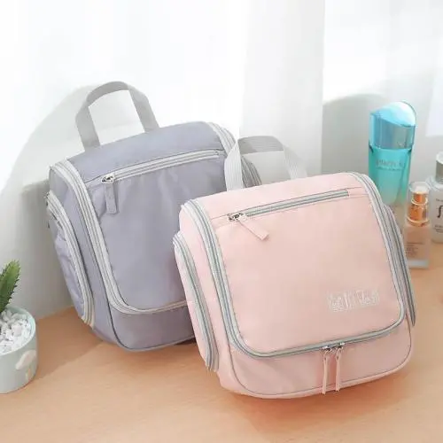 Unisex Travel Washing Makeup Cosmetic Storage Bag Hanging Portable Toothbrush Toiletry Kits Organizer Bags Women