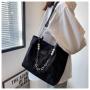 2024 New Summer Large Capacity Advanced Texture Women's Shoulder Bag Fashionable Tote Bag for College Students Ladies