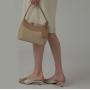 2024 Luxury Fashion Women Pu  Leather Suede Bag Frosted Vintage Shoulder Customized Handbag for Ladies