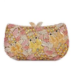 Crystal Gown Rhinestone Bags Dress Banquet Stone Metal Party Clutch Evening Purse Frame Clutch Bag