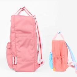CHANGRONG Custom pink casual sports backpack for adult and kids