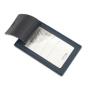 Custom Personalized Logo Travel Vegan Pu Leather Luggage Tag Leather Suitcase Tag