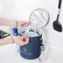 Trending Hot Products Adjustable Shoulder Strap Round Insulated Double Zipper Lunch Case Bag