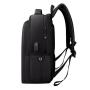 Waterproof Laptop Backpack Casual Student School Bag Business Commuting Travel Backpack with USB Polyester Lining
