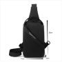 Gelory Customized Good Quality New Fashion Men's Shoulder Bags Custom Pu Leather Crossbody Sling Bags For Men