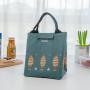 Gelory Cartoon oxford cloth insulation cooler bag student lunch box lunch box bag outdoor function fresh keeping insulation bag