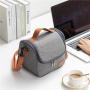 Custom Logo Lunch Box Bento Bag Oxford School Office Travel Portable Thermal Insulated Lunch Bag Ice Cooling Bag