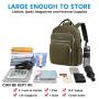 LOVEVOOK 17 in Carry on travel laptop backpack Fashion waterproof large capacity laptop business travel shoulder bag backpack