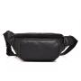 Wholesale Fashion Custom Men Pack Multi-functional Waist Belt Bag PU Leather Fanny Pack