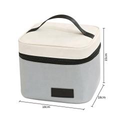 Stripe Beach Cooler Bag with Handle Straps Traveling Thermal Bag Insulated Picnic Beach Cooler Shoulder Bag