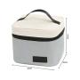 Stripe Beach Cooler Bag with Handle Straps Traveling Thermal Bag Insulated Picnic Beach Cooler Shoulder Bag