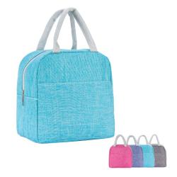 Gelory Reusable Kids Tote Lunch Box Small Insulated Lunch Cooler Bag For School Work Office