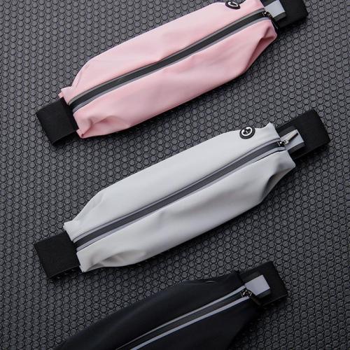 ZWY166 Wholesale Fashion Waterproof Mini Bag Sport Running Cell Phone Waist Pack Polyester Outdoor Yoga Cycling Waist Bag