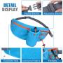 whole sale custom logo light weight folding fanny pack reflective running belt waist pack bag with water bottle