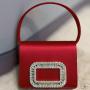 2024 New Design Fashion Soie Diamonds Ladies Handbag Bling Novelty Small Ladies Hand Bags Ladies Luxury Evening Bag