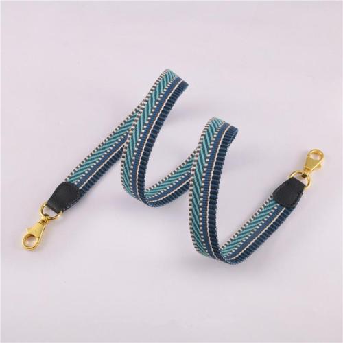 Fashion Customize Handbag Shoulder Belt Width 1inch Bag Accessories Removable Custom Cotton Canvas Bag Strap