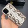 Custom Made High Quality Genuine Snake Skin Leather Luxury Shockproof Mobile Phone Cases For Iphone 11 12 13 14 15 Pro Max