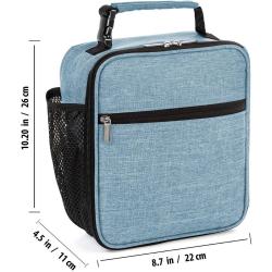 2024 Cute promotion thermal  waterproof lunch bag case box with Aluminum foil for adults food