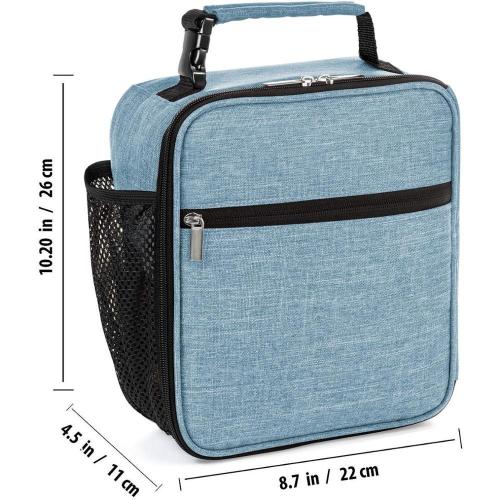 2024 Cute promotion thermal  waterproof lunch bag case box with Aluminum foil for adults food