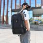 KBW553 New Men Simple Fashion Shoulder Bag Leisure Travel Canvas Backpack Large Capacity Student Schoolbag