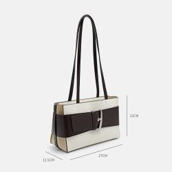 2024 New Arrival Tote Bag Fashion Ladies Bag Custom Logo PU Leather Shoulder Bag For Women