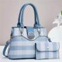 custom logo PU Leather bags women handbags ladies classic chain handle luxury handbags for women