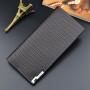 Wholesale Fashion Hot selling Men's Short PU leather Money Card Holder case Business Leisure men luxury pu wallet 2021