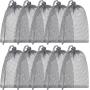 Gelory Kitchen Jewelry Toys Gifts Storage Mesh Bags Custom Nylon Mesh Laundry Bag With Drawstring
