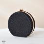 High Sense Fashion New 2022 Dinner Bag Women's One Shoulder Messenger Portable Chain Bag Acrylic Personalized Round Bag