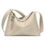 Fashion 2024 New Wide Shoulder Strap Large Capacity Leisure Simple Solid Color Single Shoulder Tote Bag